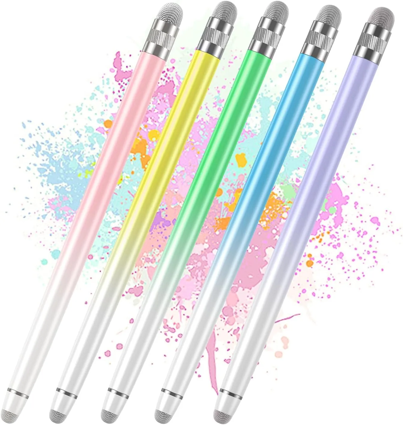 Bopomofo 5PCS Stylus Pen for Touchscreen,High Sensitivity & Precision