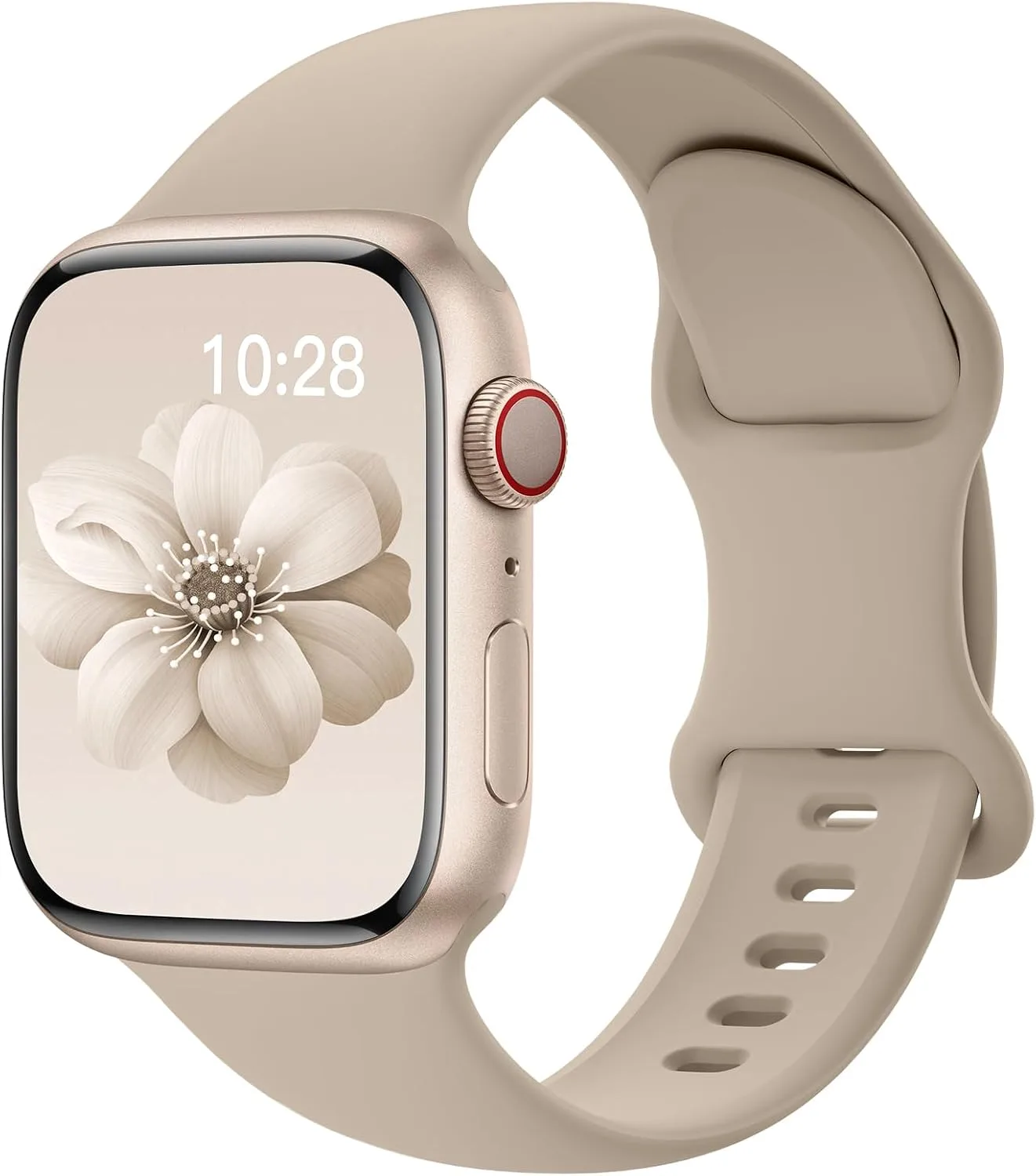 Correa de silicona Sport compatible con Apple Watch Supernana