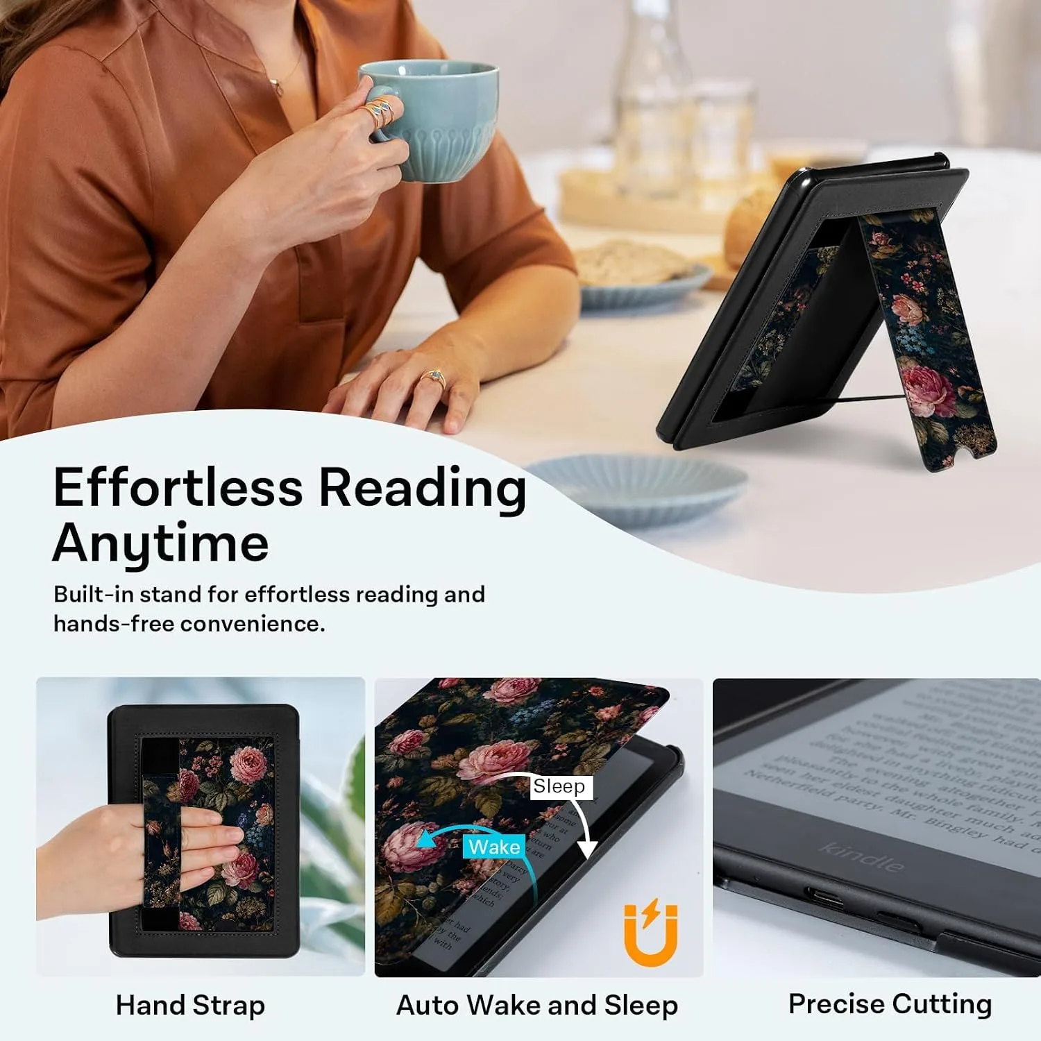 CoBak Case for 7" Kindle Paperwhite 12th Gen 2024 and Kindle Colorsoft