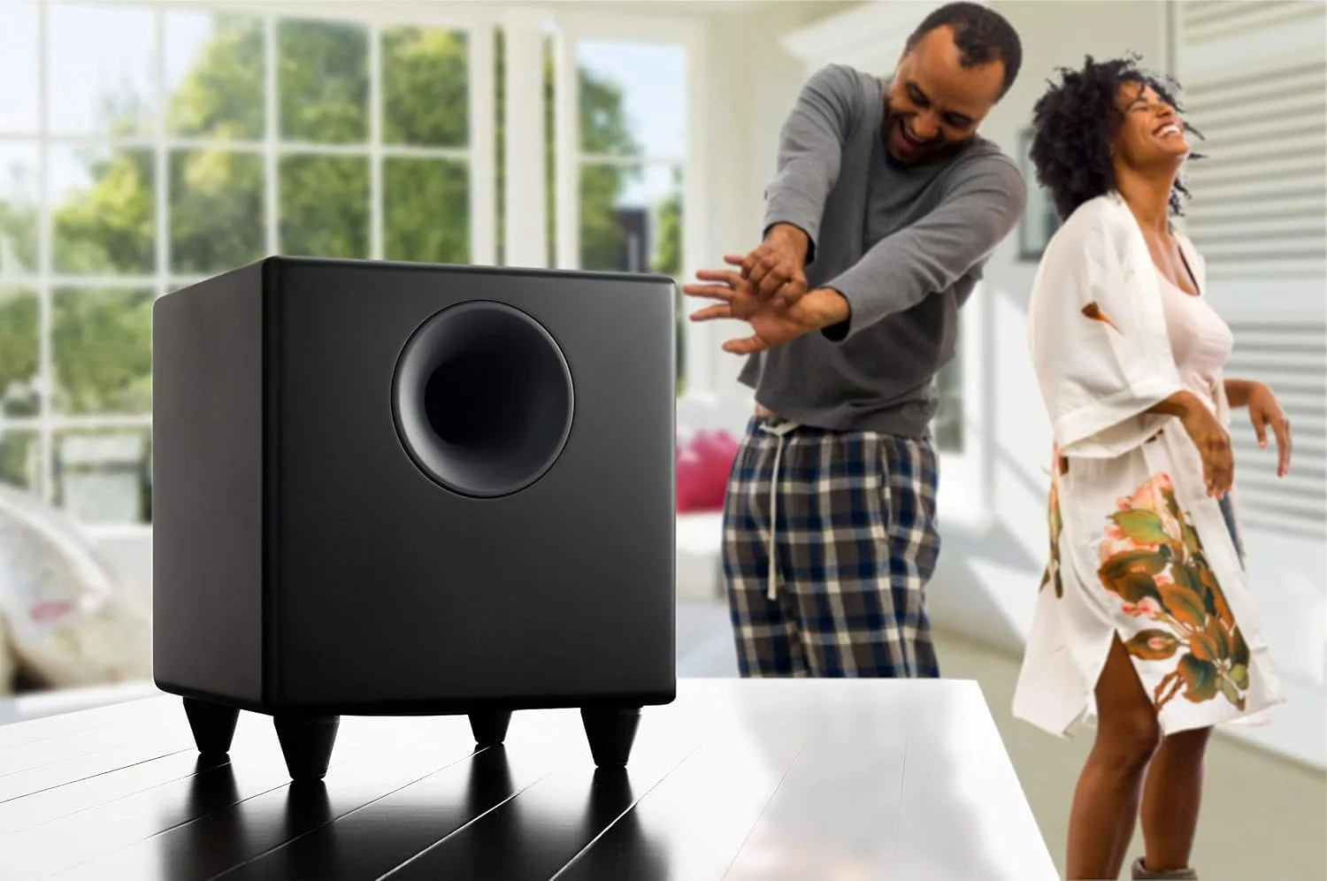Audioengine S8 Powered Subwoofer – 250W Wireless-Ready 8-Inch Bass Speaker