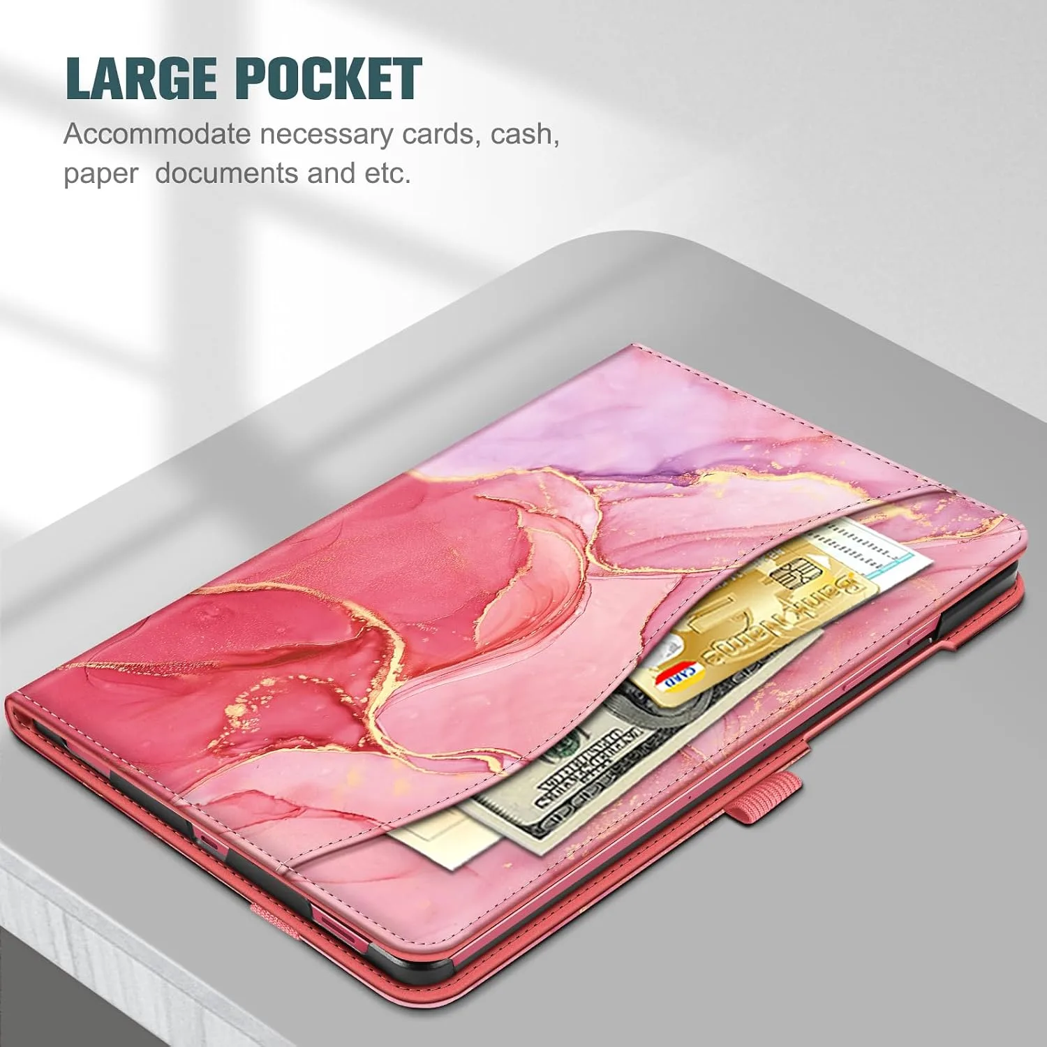 Fintie Multi-Angle Case for Samsung Galaxy Tab S10 Lite/S10 FE/S9 FE 10.9''