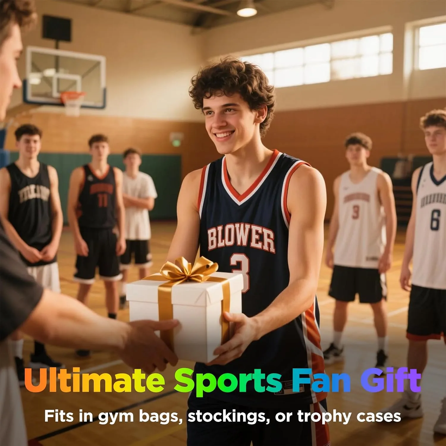 Mini Leather Basketball Bluetooth Speaker