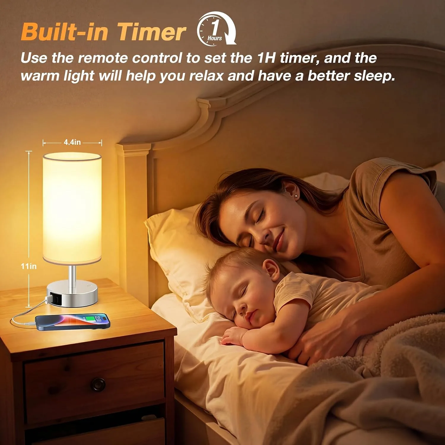 Dicoool 10000 Lux Sun Lamp with Remote, Happy Sunlight Lamp, CRI＞95 Daylight Lamp, 3 Color Temperature & Stepless Dimming, Gold Mood Lighting for Bedroom, Bring Sunshine to Windowless Office