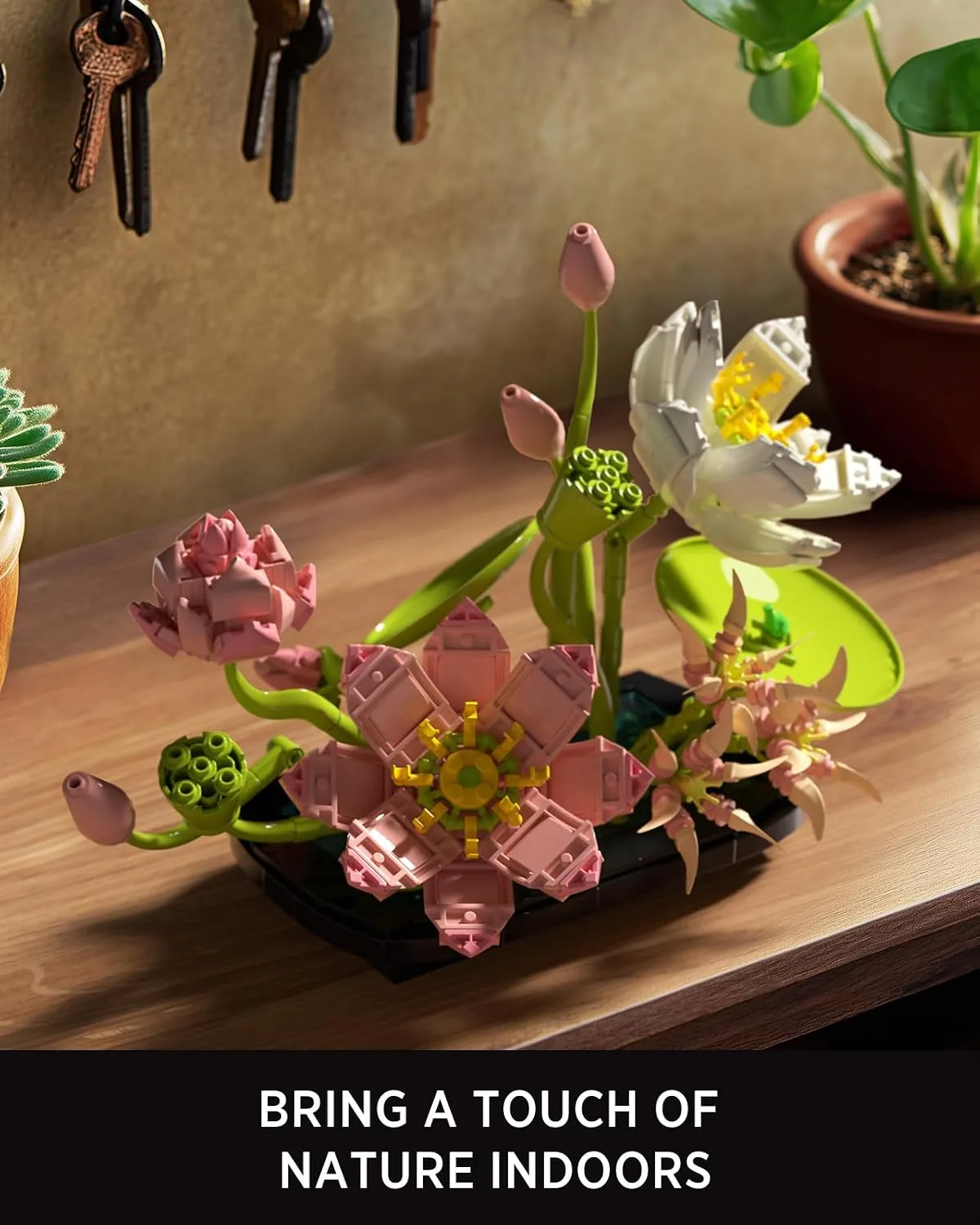 Nifeliz Lotus Flower Building Set, NF10334