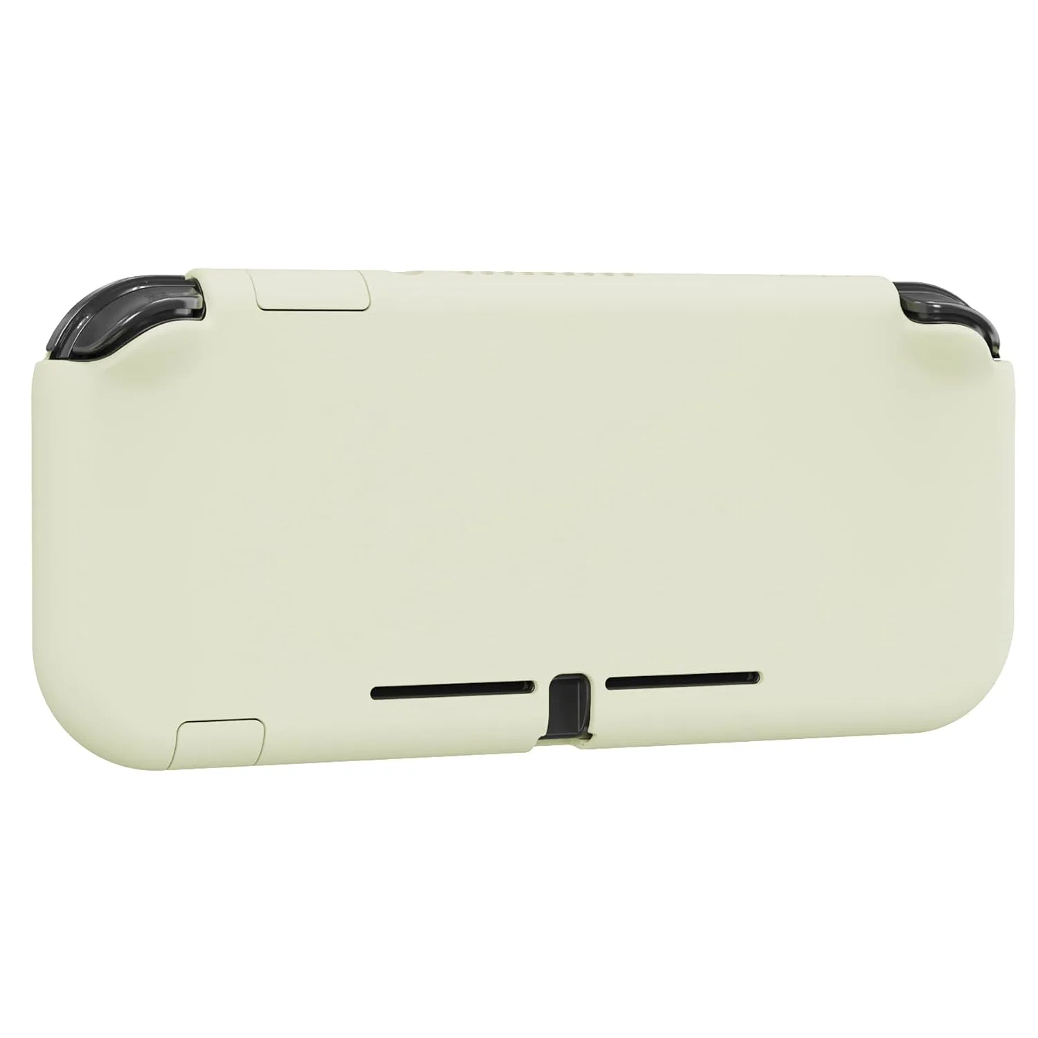 eXtremeRate PlayVital Protective Grip Case for Nintendo Switch Lite, Hard Cover Protector for Nintendo Switch Lite - Screen Protector & Thumb Grips & Buttons Caps Stickers Included - Antique Yellow