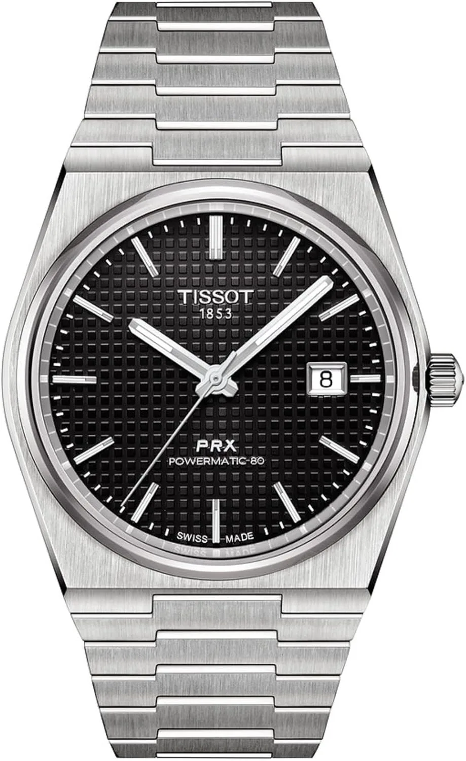 Tissot PRX, Swiss Automatic, 40mm, Black Dial, Men’s Watch