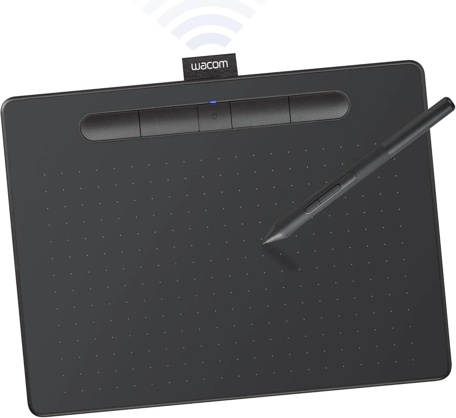 Wacom Intuos Medium, Bluetooth Graphic Drawing Tablet with Pen + Software