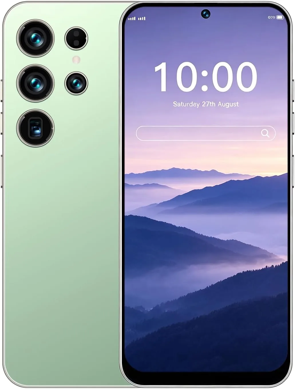 4G Smartphone Unlocked, Android 12.0 Mobile Phones 6.6'' HD+ Display, 4GB RAM 32GB ROM/256GB SD, 4G Dual SIM Dual Camera, Face ID+WiFi+BT+FM+GPS+OTG (Light Green)
