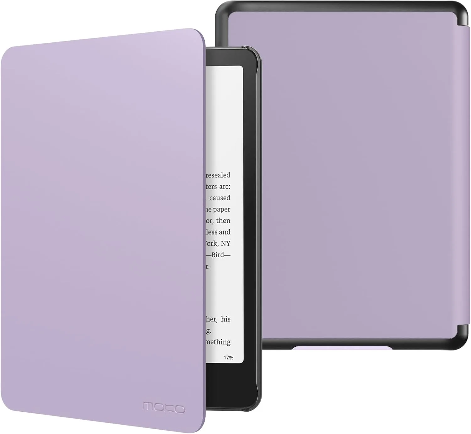 Moko Case for 7" Kindle Paperwhite 12th Gen 2024/Colorsoft, Taro Purple