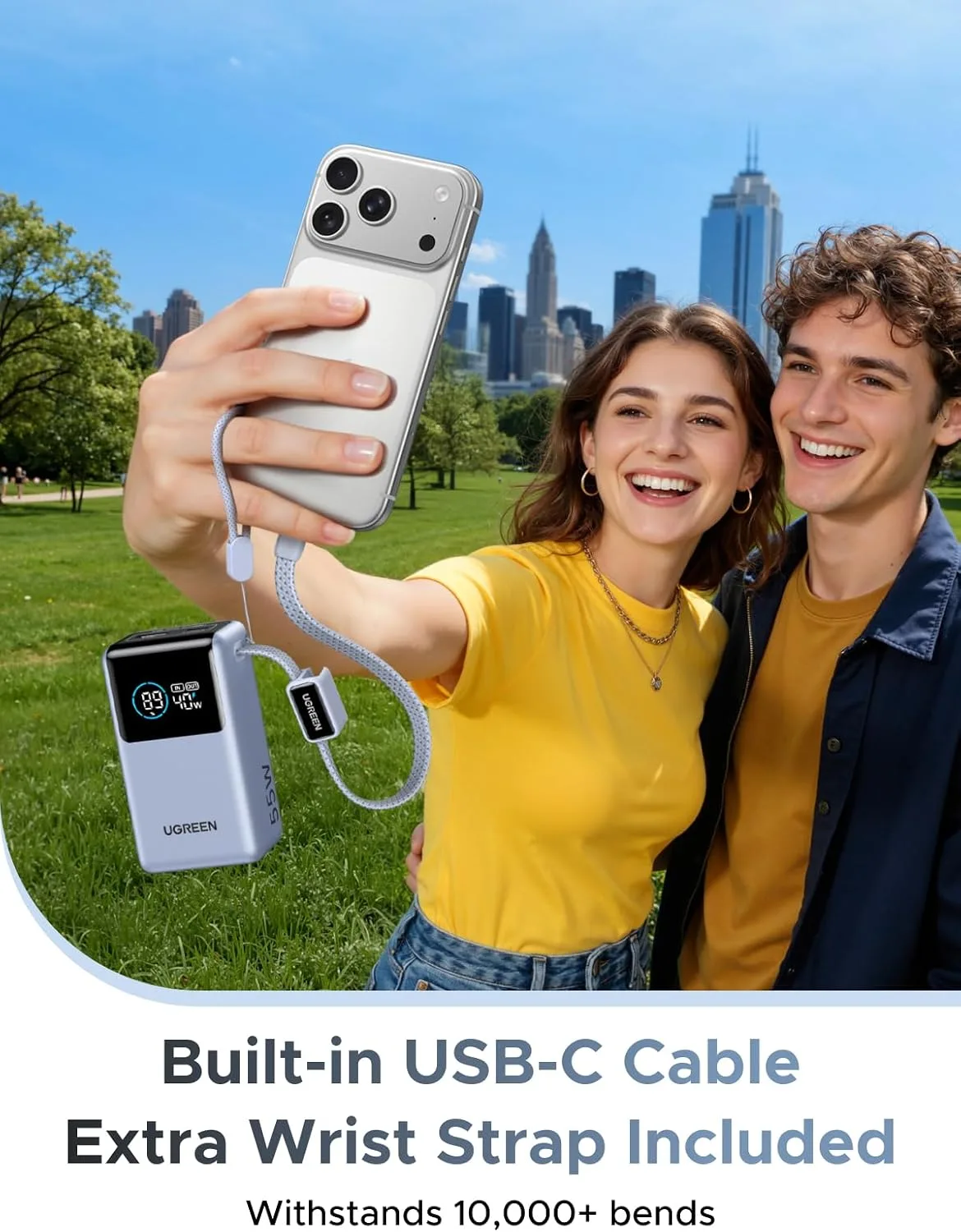 UGREEN Nexode Pro 10000mAh 45W Mini Power Bank for iPhone 18 Pro & Galaxy S26