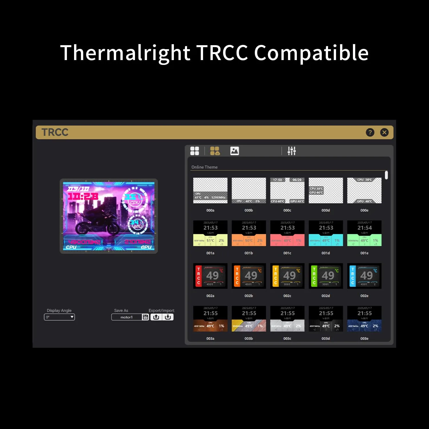 Thermalright Mjolnir Vision 360 ARGB Black V2 CPU AIO Cooler