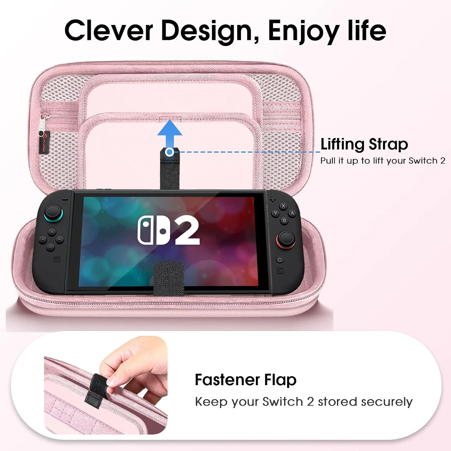 FINTIE Shockproof Carrying Case for Nintendo Switch 2 (2025)