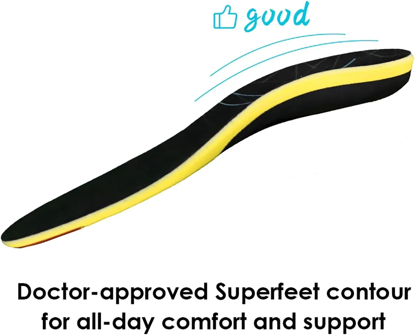 KAT VR Fitness Comfort Insoles for KAT Walk VR Shoes – Moisture-Wicking Shock-Absorbing Cushion Inserts US Size 9.5
