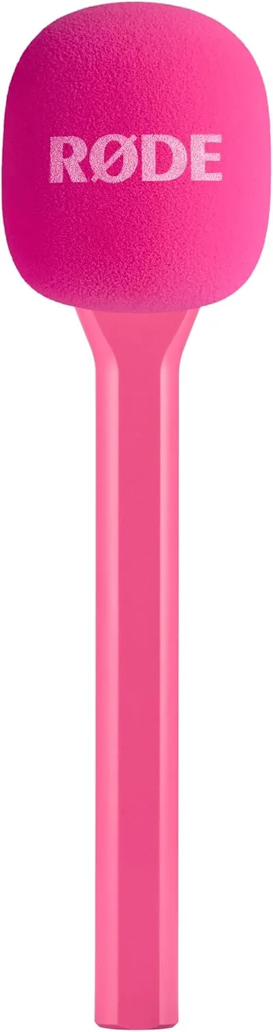 RØDE Interview GO Handheld Adaptor for RØDE Wireless Microphones (Pink)