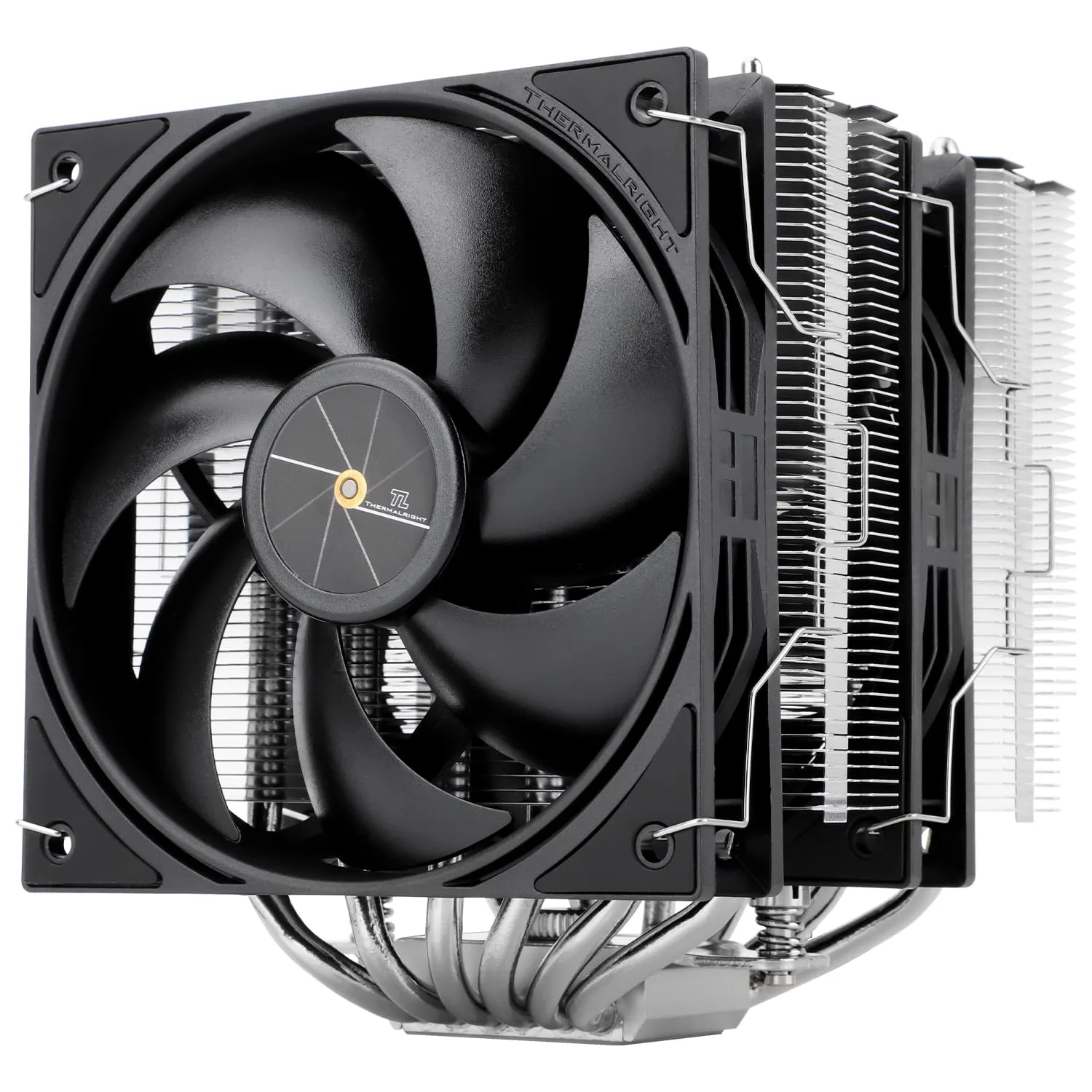 Thermalright Peerless Assassin 120 SE V3 CPU Air Cooler, 6 Heat Pipes Dual Towers Cooler, with Dual TL-P12 PWM Fans, 2000RPM Speed, Desktop PC Cooler for Intel LGA 1851/1700/1150/1151/1200,AMD:AM4 AM5