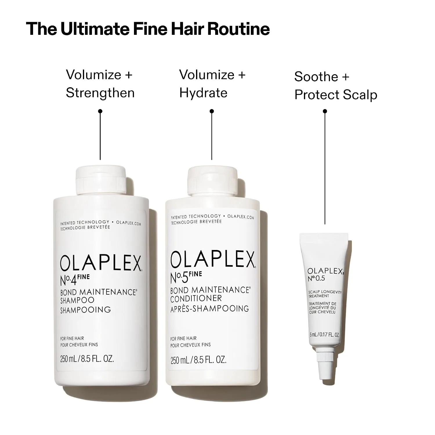 OLAPLEX N°.4FINE Bond Maintenance™ Volumizing Shampoo | Bond Repair