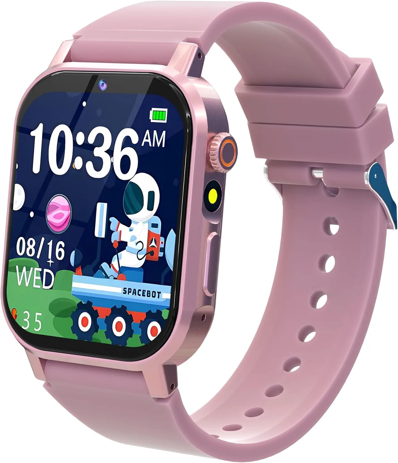 Kids Smart Watches Girls Gift Ages 3-12 with 32 Puzzle Games, Camera, Music