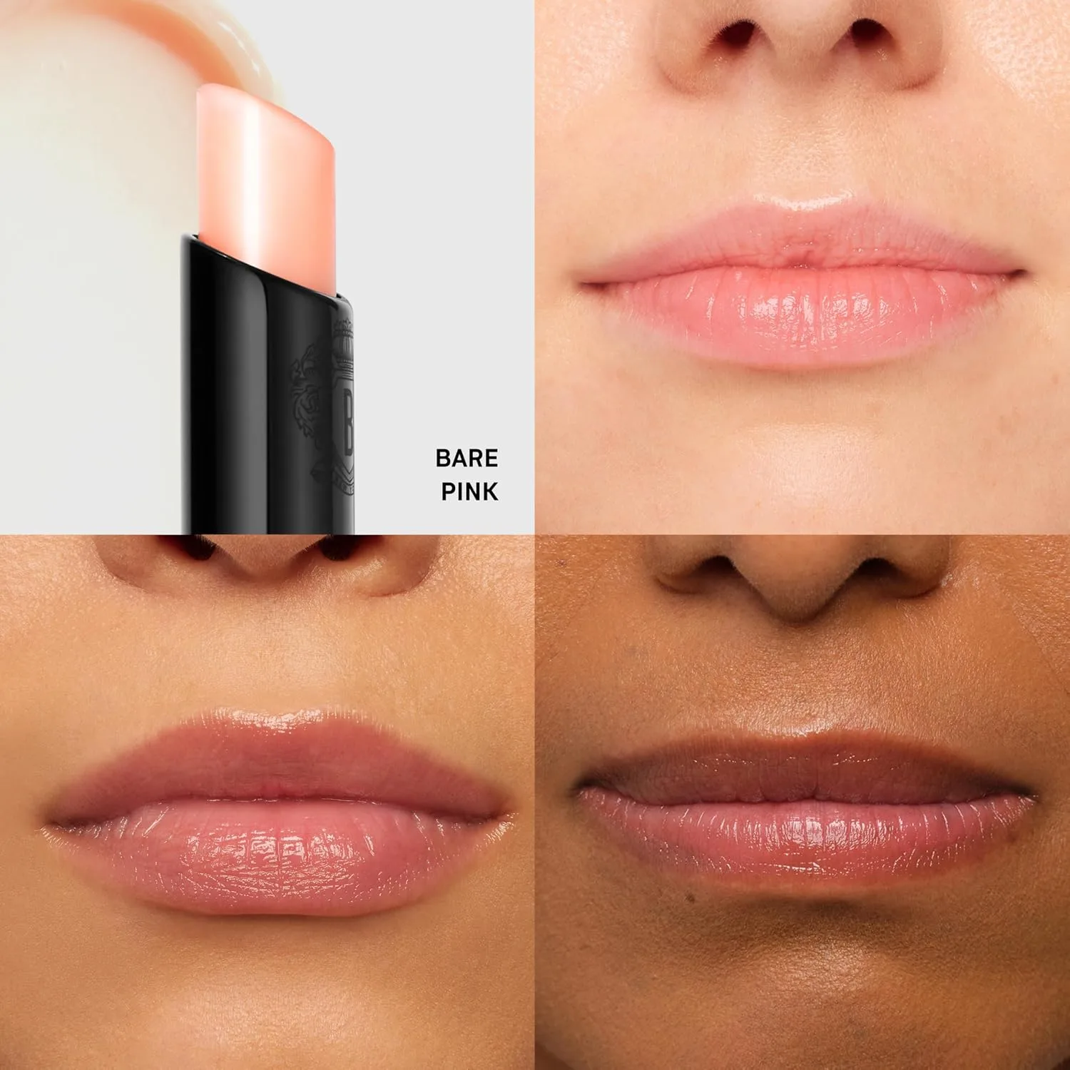 Bobbi Brown Extra Lip Tinted Balm | Hydrating Lip Treatment with Plumping + Peptide Technology, 0.08 Ounce, Bare Pink