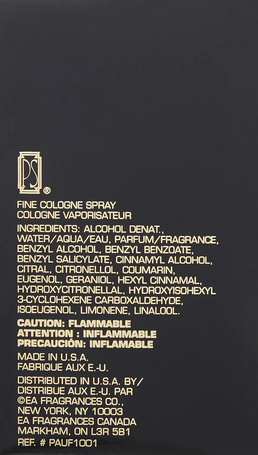 Paul Sebastian Men's Cologne Fragrance, 4.0 fl oz