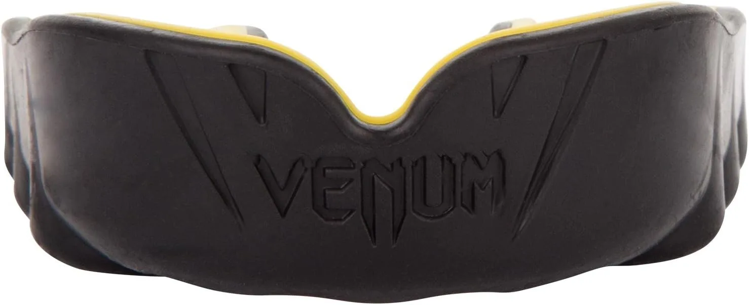 Venum Challenger Mouthguard - Black/Yellow