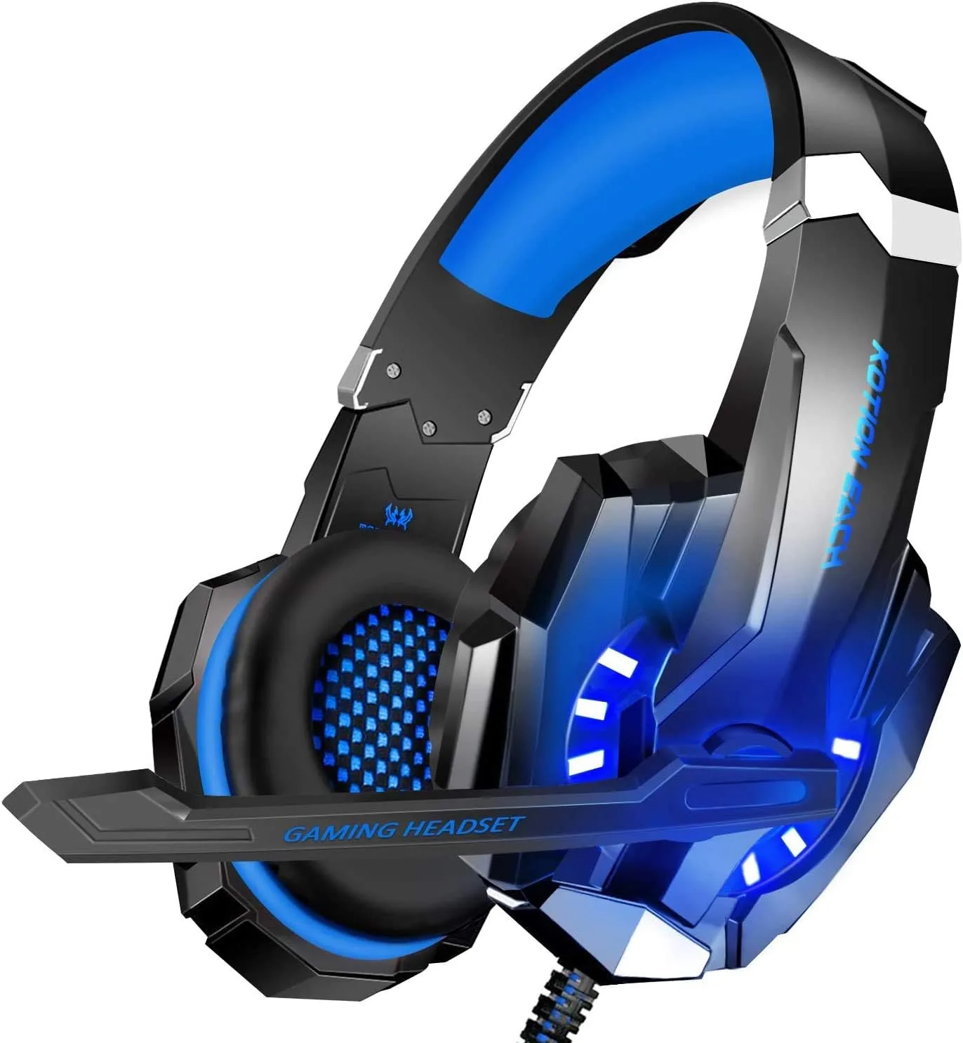 BlueFire Gaming Headset for PS5 PS4 PC, Wired Headphones with Mic