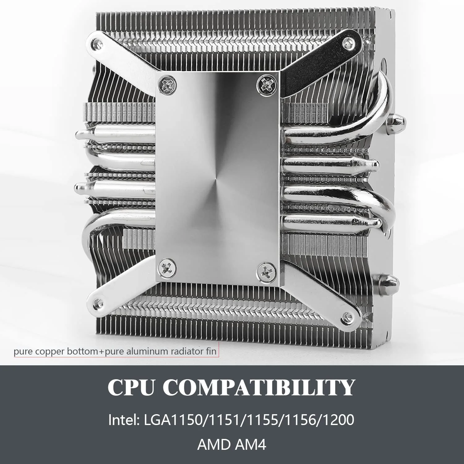 Thermalright AXP90-X47 Low Profile ITX CPU Air Cooler,47mm Height PC Cooler