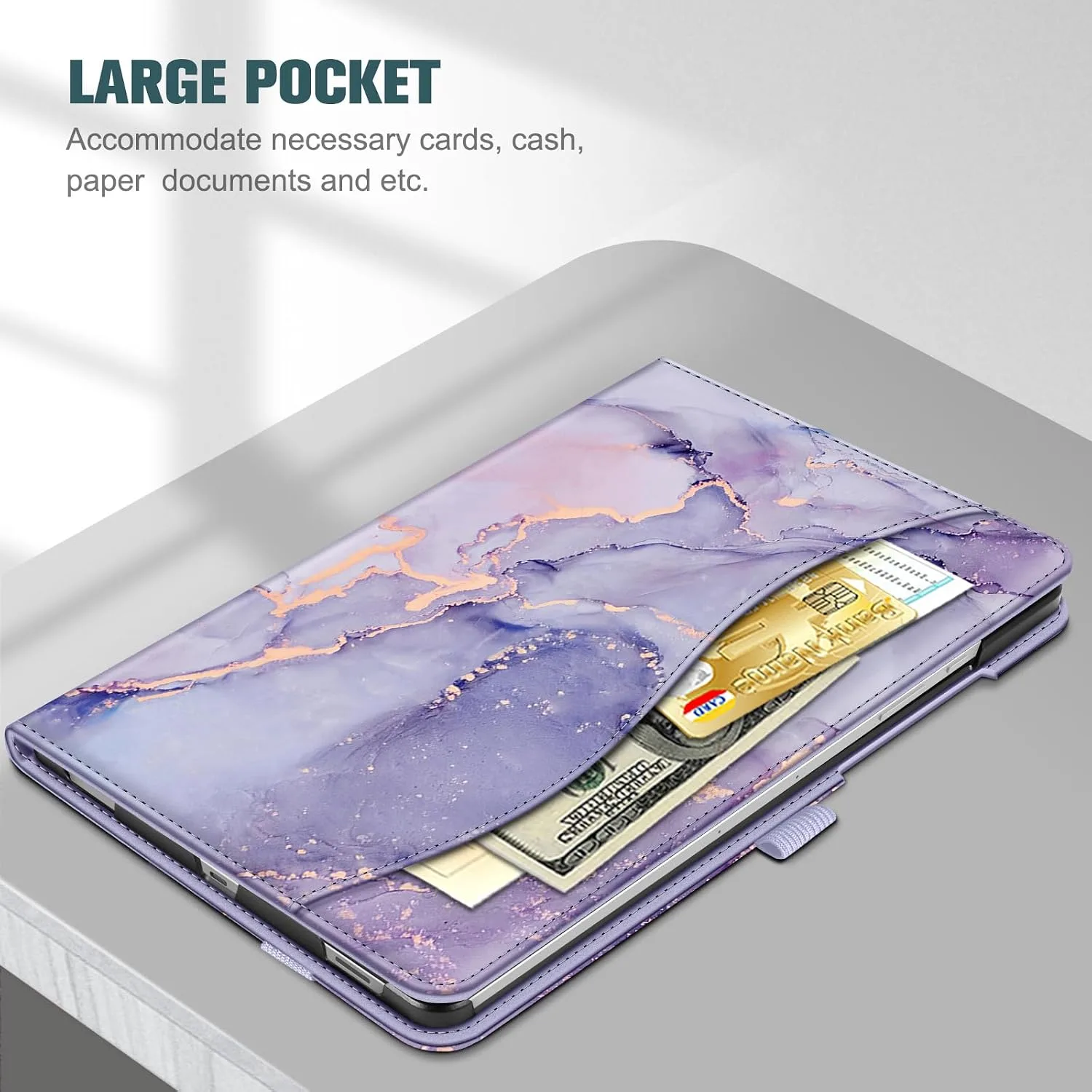 Fintie Multi-Angle Case for Samsung Galaxy Tab S10 Lite/S10 FE/S9 FE 10.9''