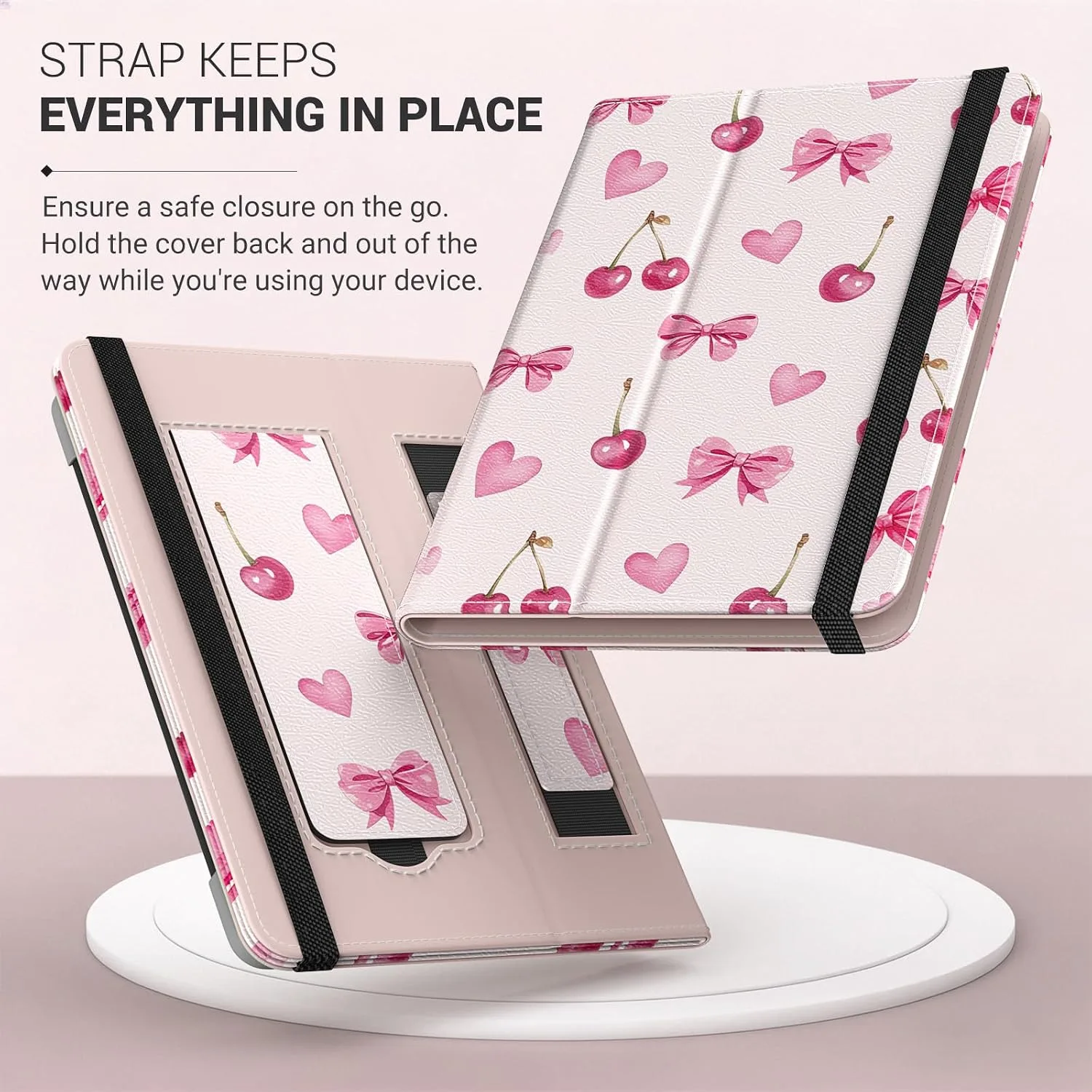 Moko Universal Case for 6 inch eReaders&Tablets, Cherry Bow
