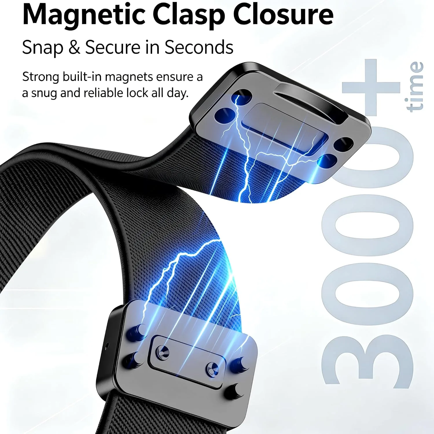Magnetic Sport Nylon Band Compatible with Google Fitbit Air Active Band