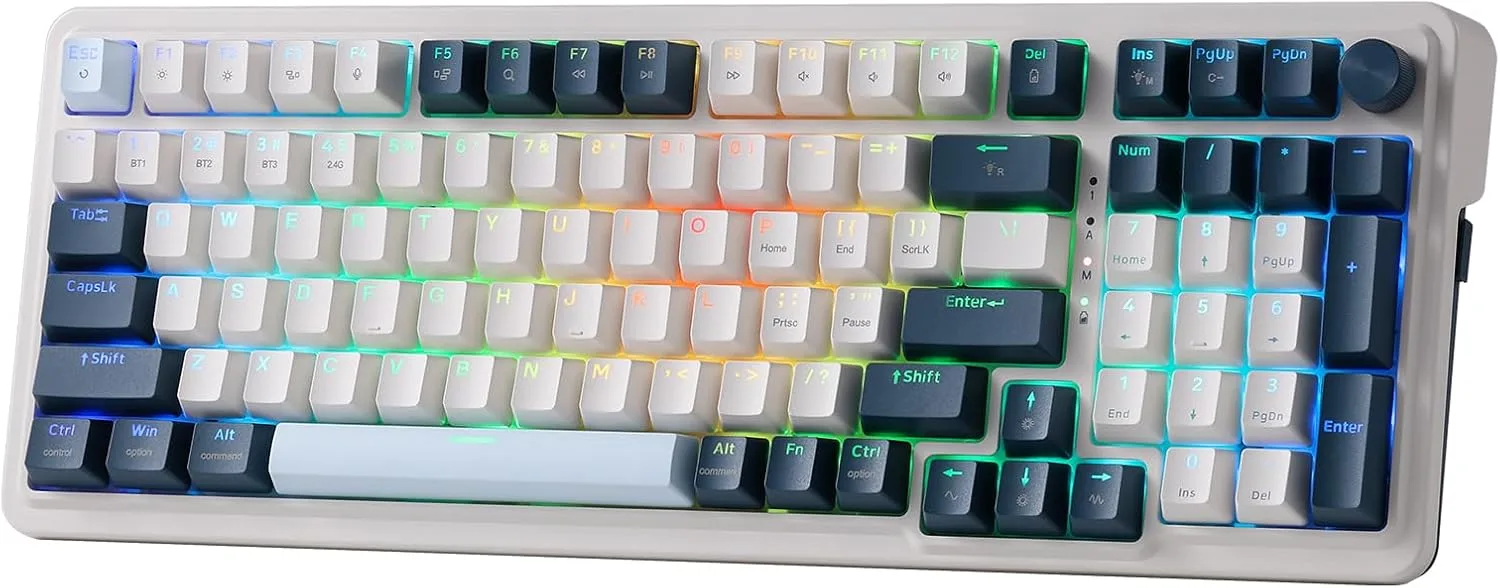 Teclado Gamer Redragon K686 PRO Wireless RGB Mecánico Gasket