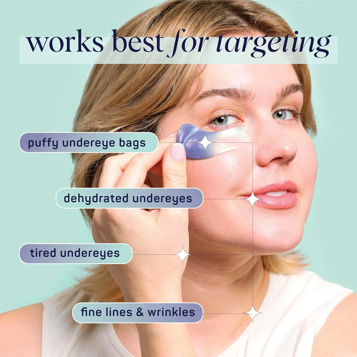 SpaLife Beauty Hydrating Undereye Masks | Hydrogel Eye Patches for Dryness, Puffiness, & Tiredness with Hyaluronic Acid & Aloe | 2-in-1 Skincare Treatment | Pack of 8 Pairs (8 Undereye Treatments)