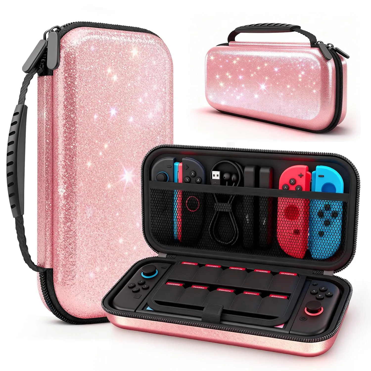 homicozy Pink Carrying Case for Nintendo Switch 2 (2025)