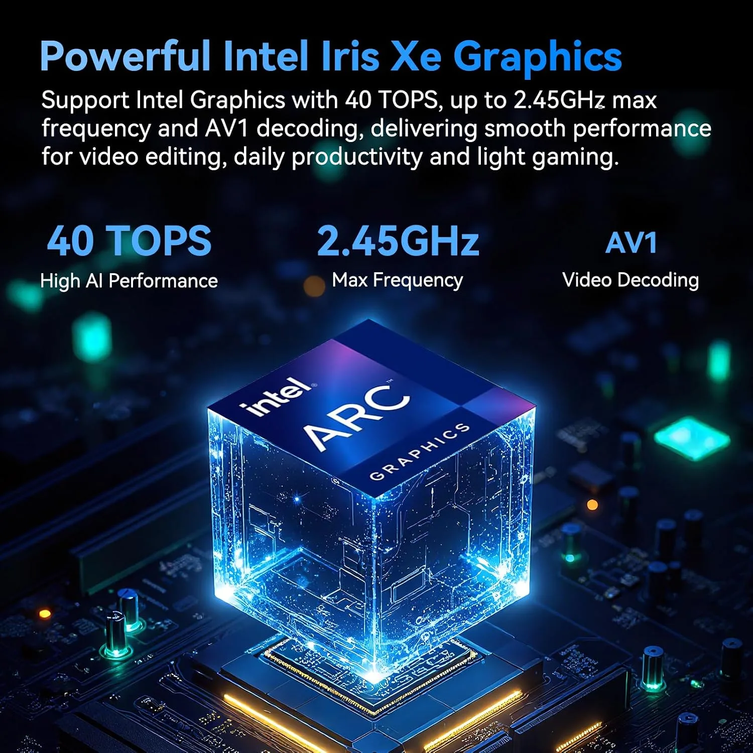 GEEKOM IT13 8K Productivity AI Mini PC,Intel Ultra7 356H|32GB DDR5＆1TB SSD