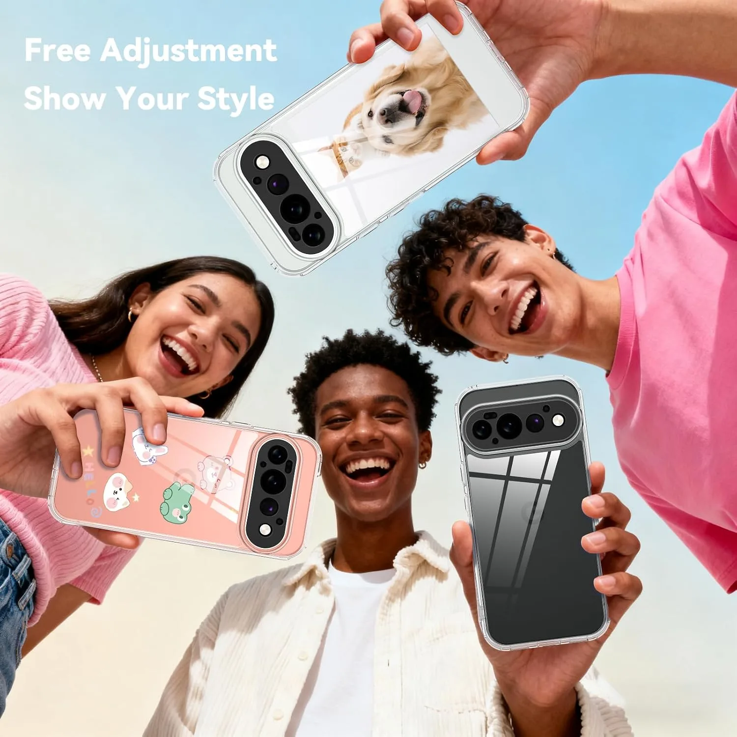 YINLAI Case for Google Pixel 11 Pro 6.3-Inch 2026, Crystal Clear