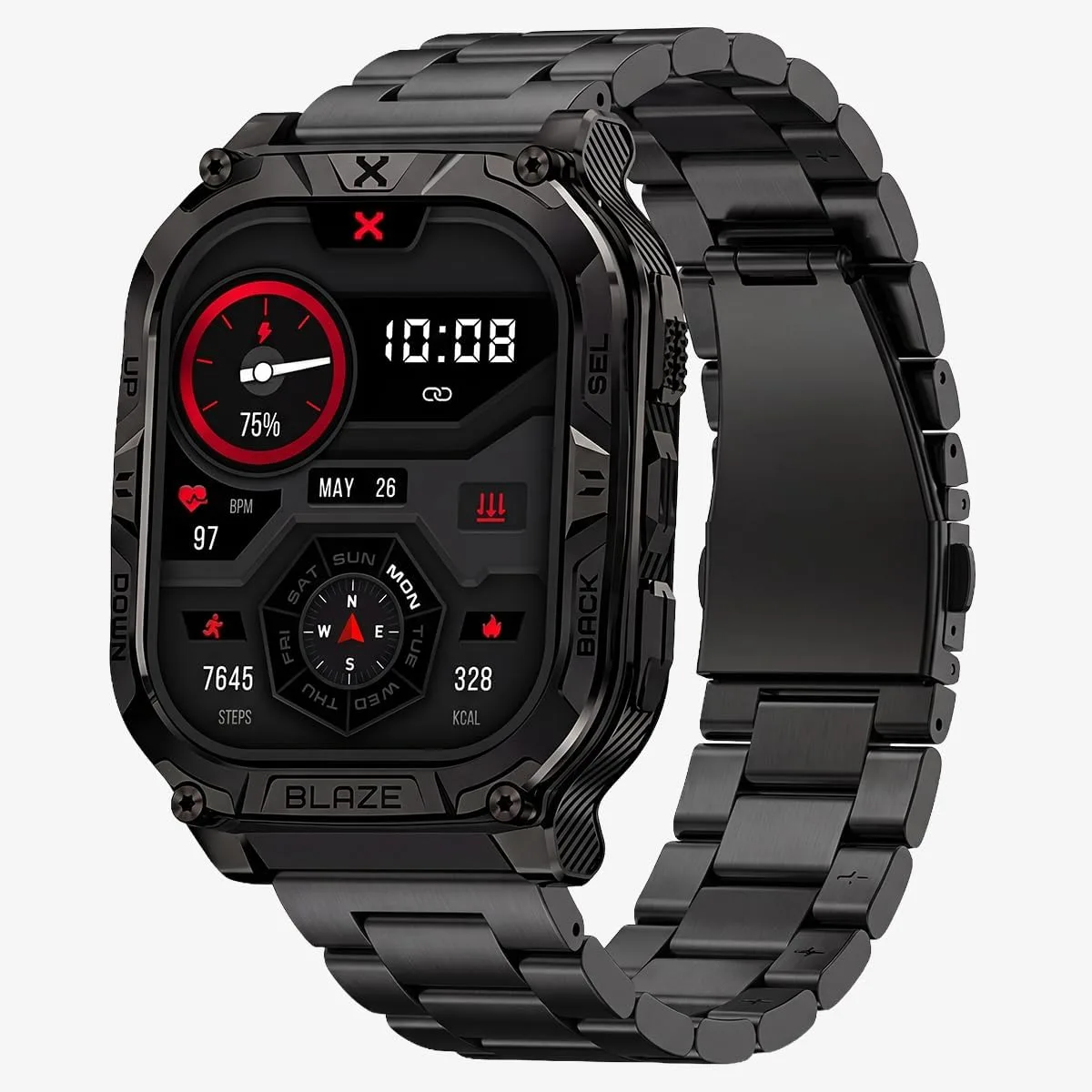 CARBINOX 22mm Quick Release Watch Bands, Fits Any 22mm Watch