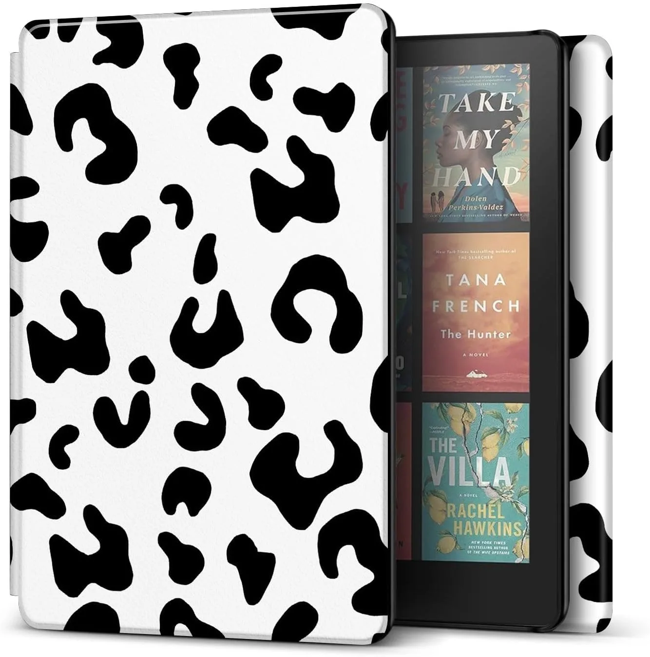TNP Kindle Paperwhite 12th Gen Case, Colorsoft 7-Inch Cover, Cow Print
