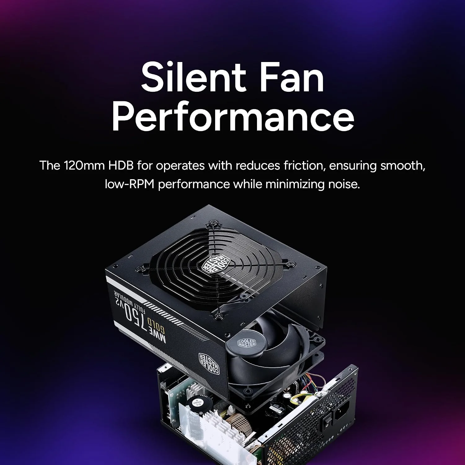 Cooler Master MWE Gold 750 V2 Power Supply, Fully Modular