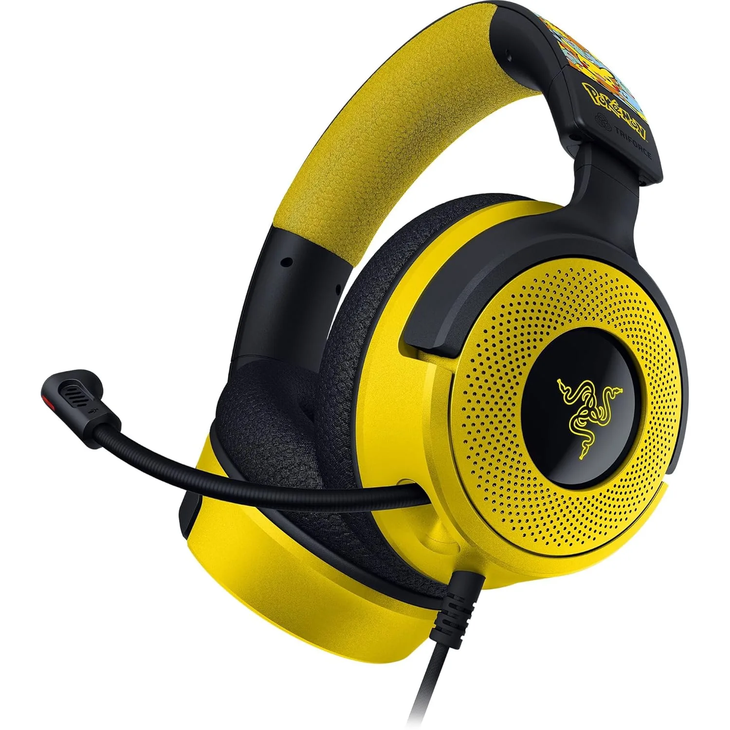 Razer Kraken V4 X Wired USB-C & Type A Gaming Headset, Pokémon Edition