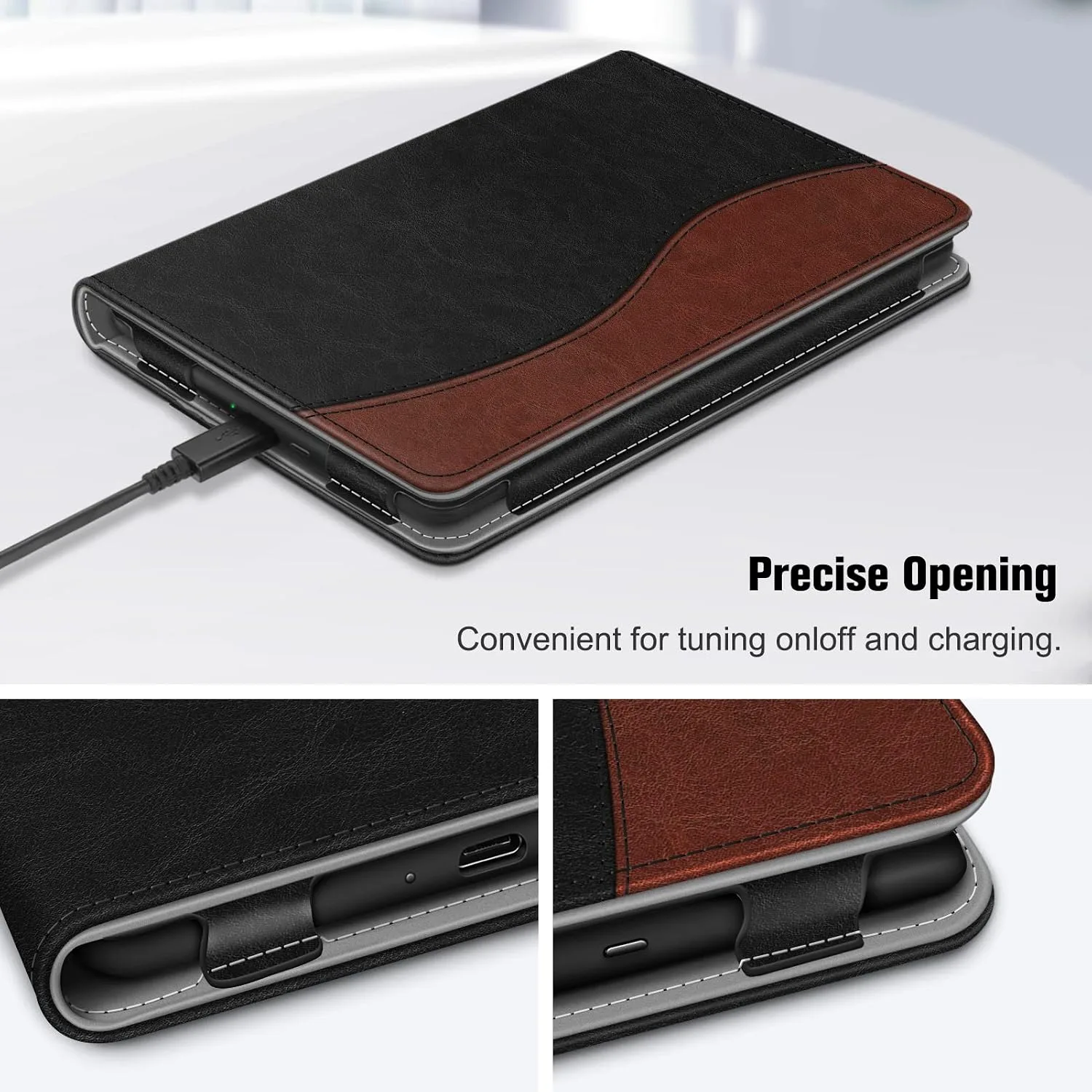 Fintie Folio Case for 6" Kindle 11th Generation 2024/2022, Dual Color