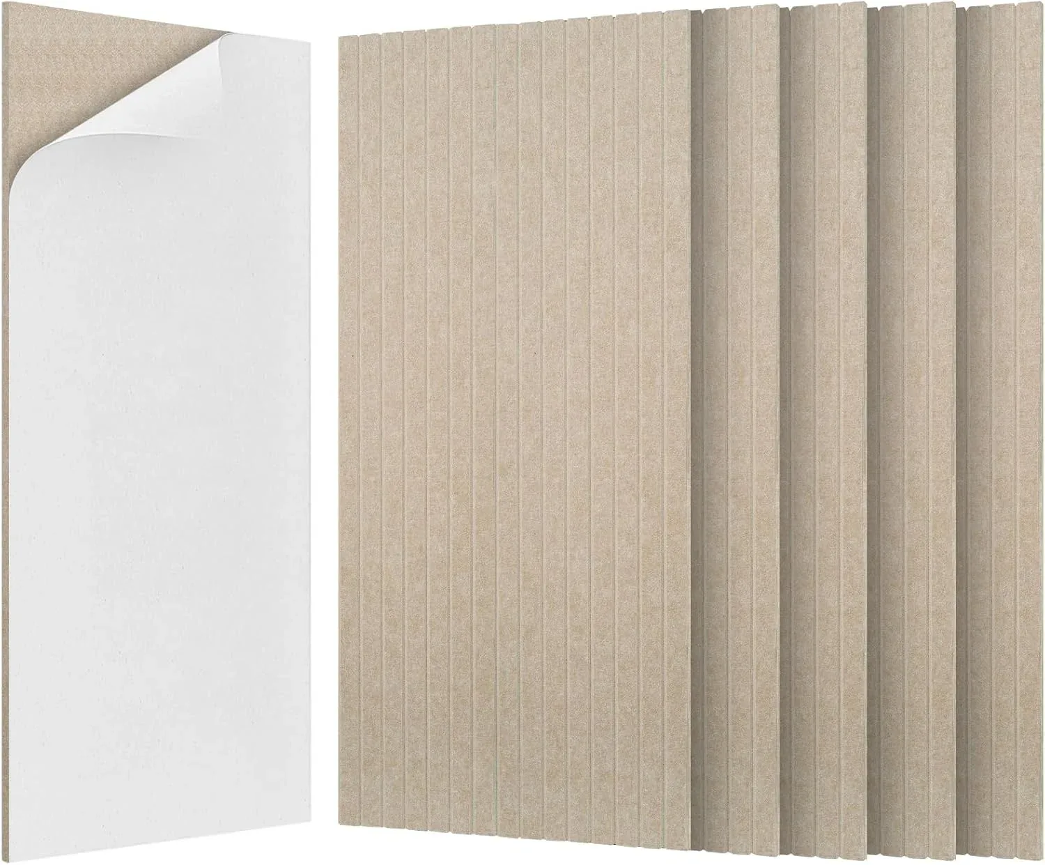 10 Pack Large Acoustic Panels,47.2" X 23.6" Acoustical Wall Panel,Self-Adhesive Sound Proof Panel for Office, Decorative Soundproof Wall Panels for Home Studio