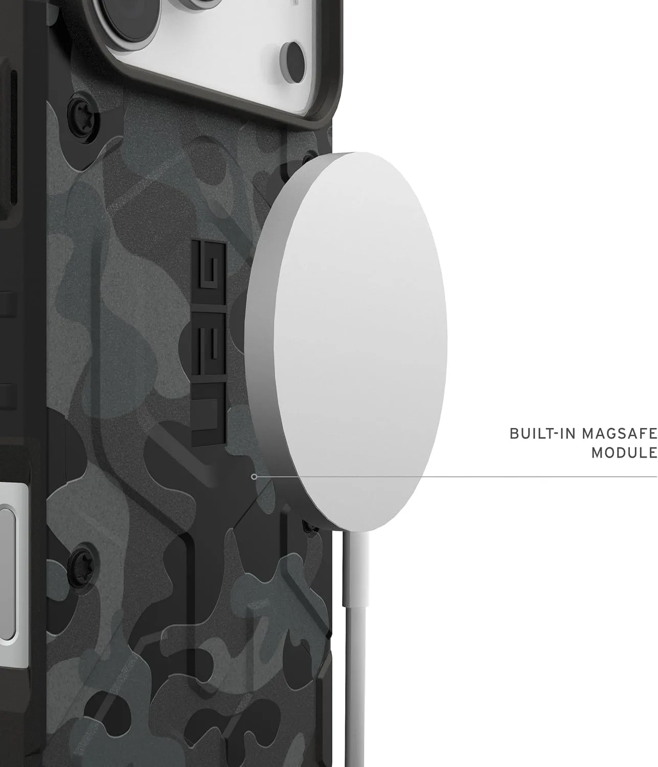 UAG Pathfinder SE for iPhone 18 Pro Max Case/17 Pro Max Case, Midnight Camo