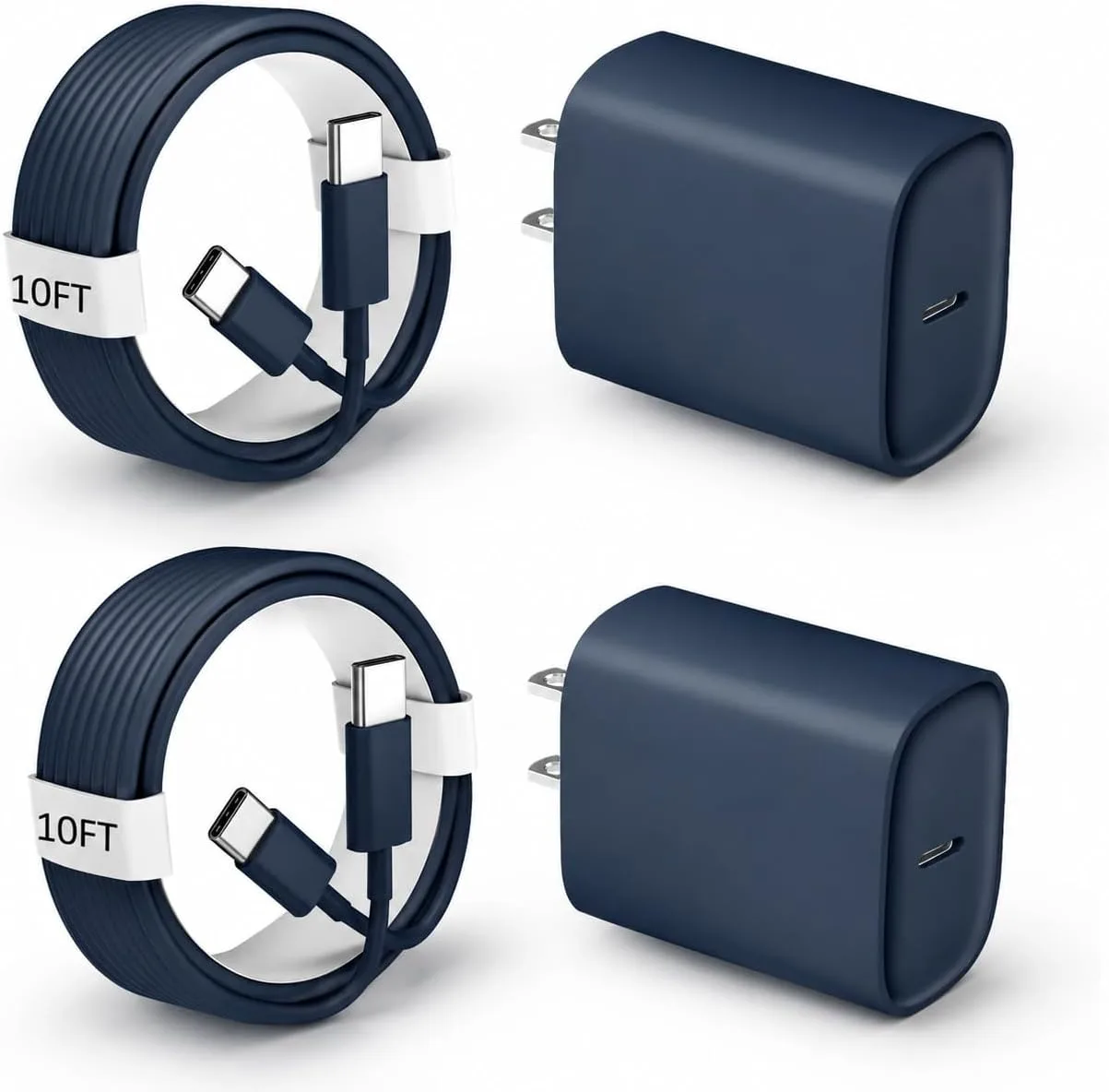 iPhone 18 17 16 Pro Max Charger Fast Charging, 20W iPhone Duo USB C Charger