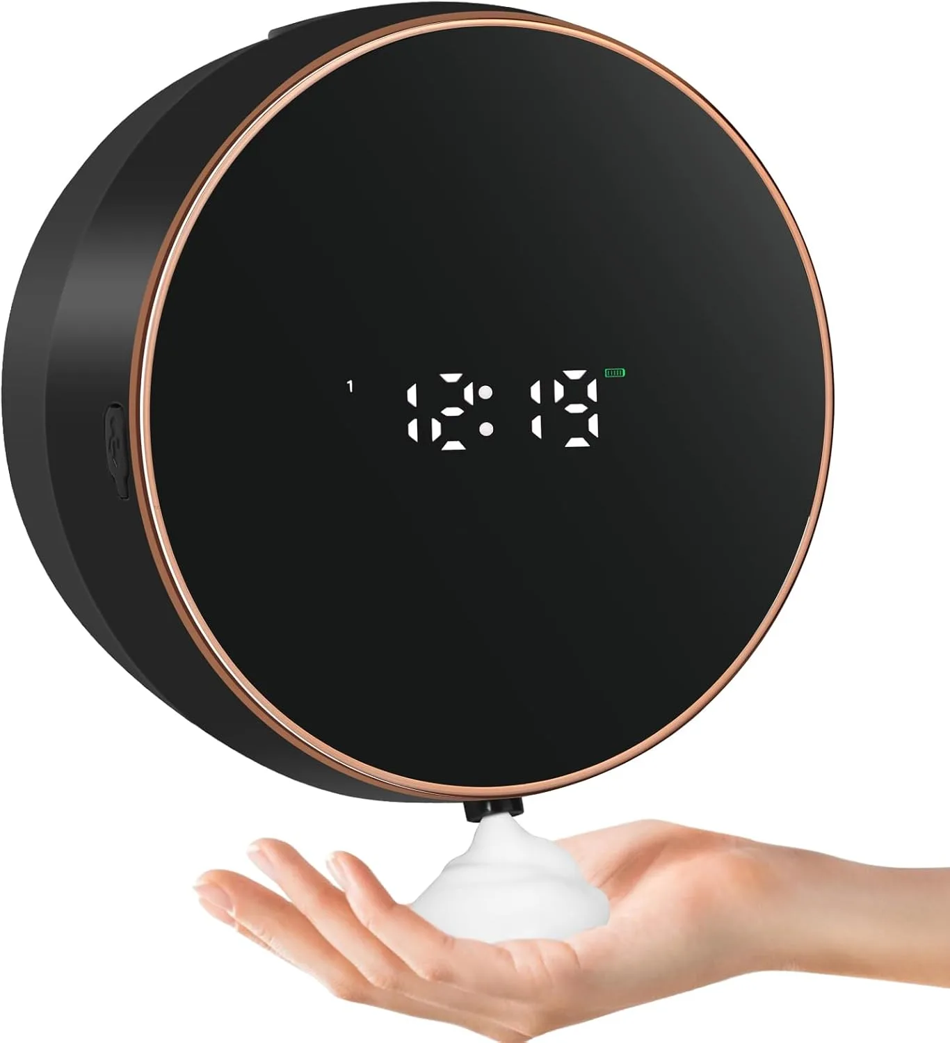 Monstake Automatic Soap Dispenser, Touchless Rechargeable Wall Mount