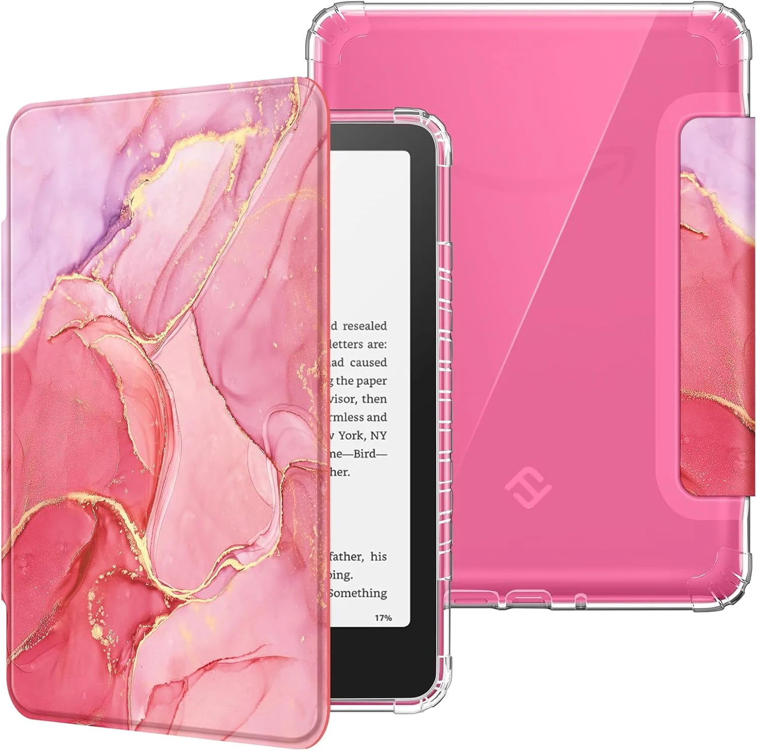 Fintie Clear Case for 7" Kindle Paperwhite 12th Gen 2024 & Kindle Colorsoft