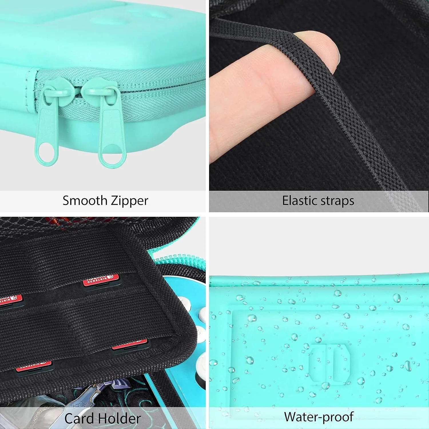CoBak Carrying Case for Nintendo Switch Lite with 1 Screen Protector