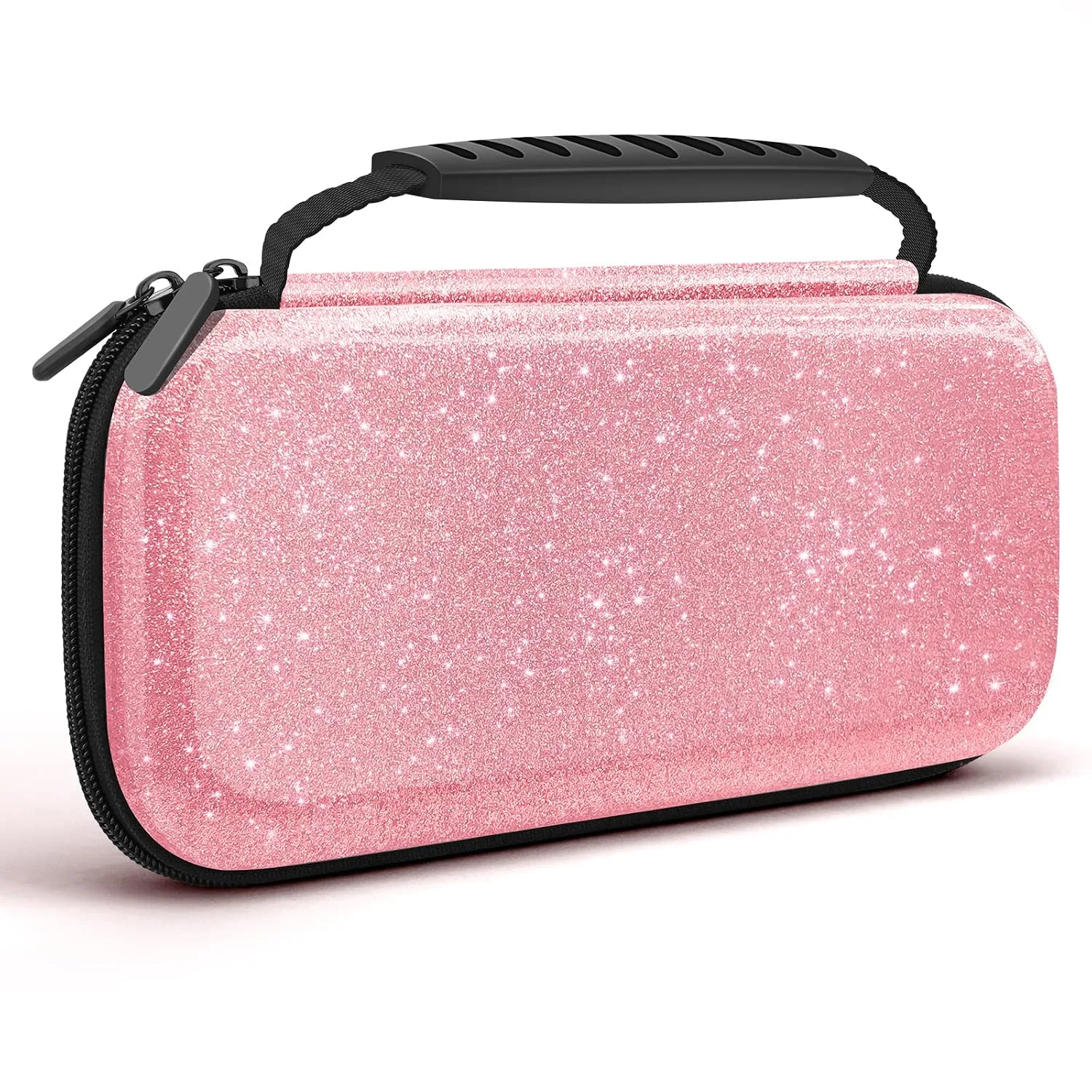 homicozy Glitter Carrying Case for Nintendo Switch & Switch OLED Console