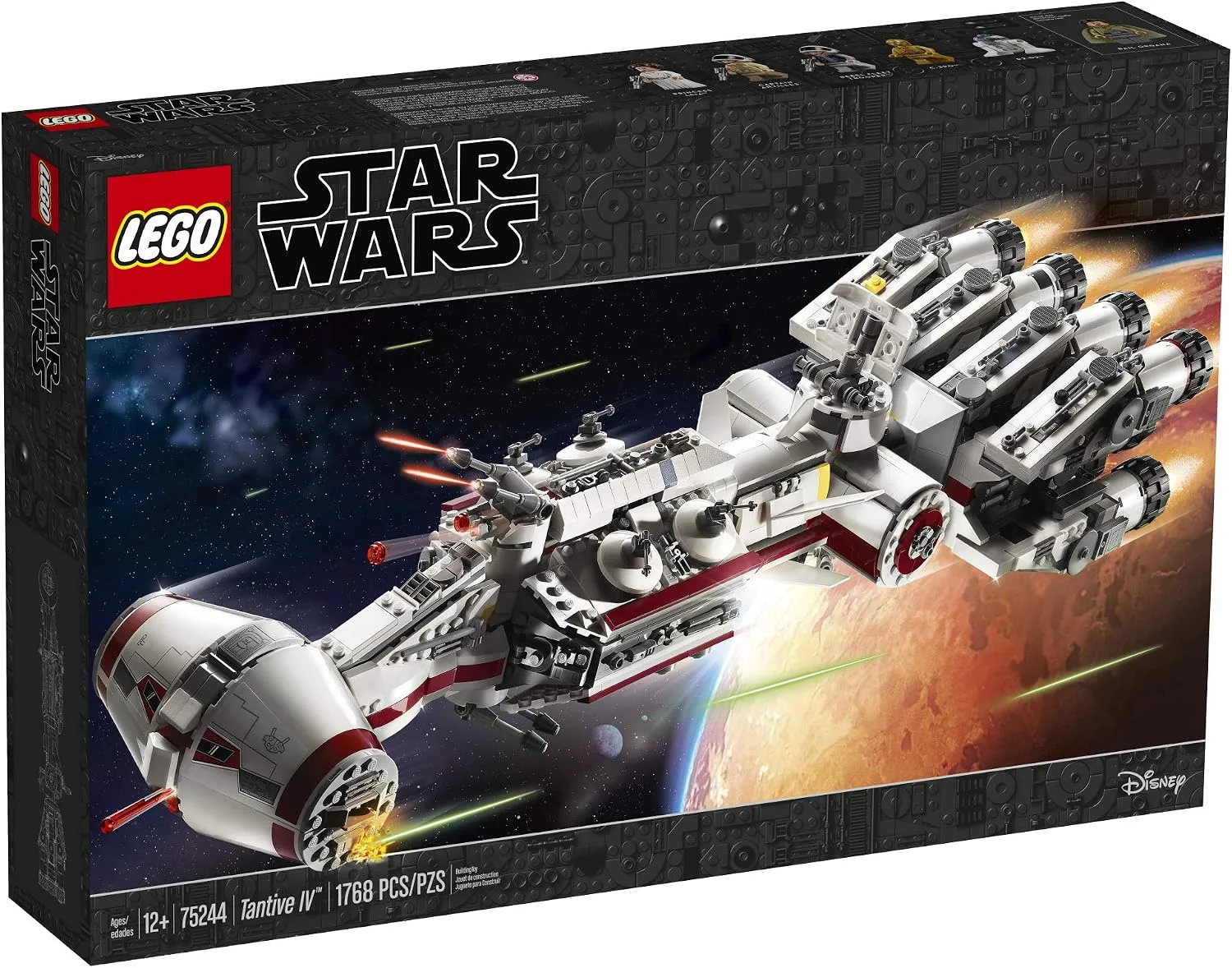 LEGO Star Wars: A New Hope 75244 Tantive IV Building Kit (1768 Pieces)