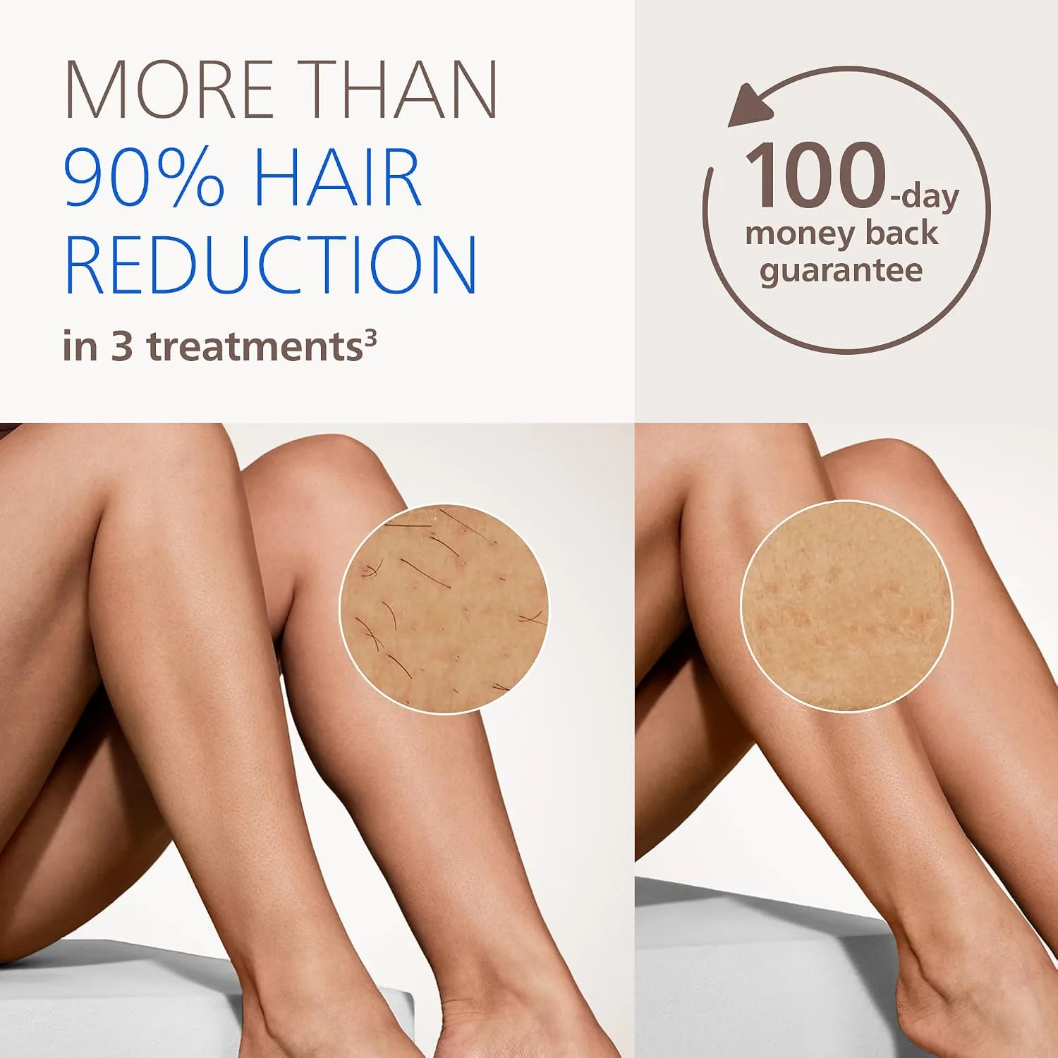 Philips Lumea 9000 IPL Hair Removal Device for Long-Lasting Smooth Skin