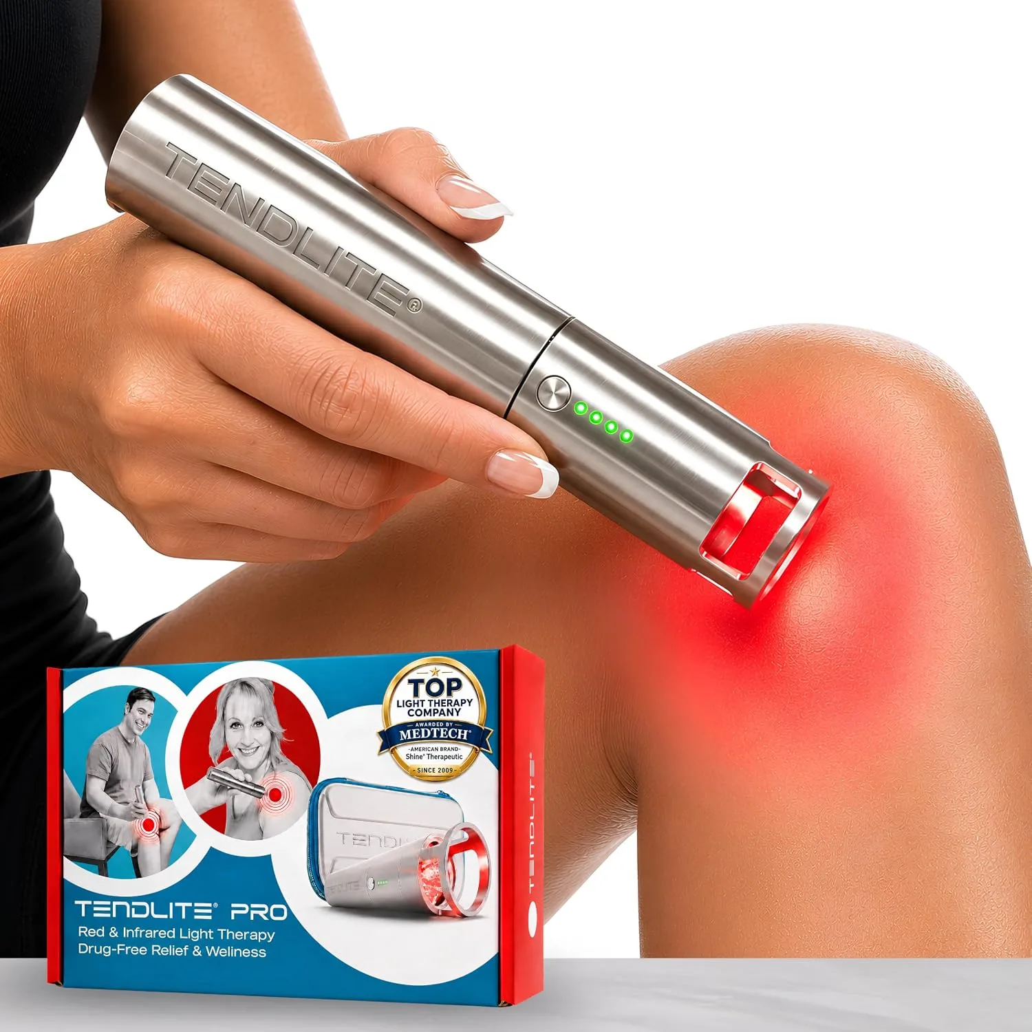 TENDLITE® Pro Red & Infrared LED Light Therapy with DeepPower™ by Shine®