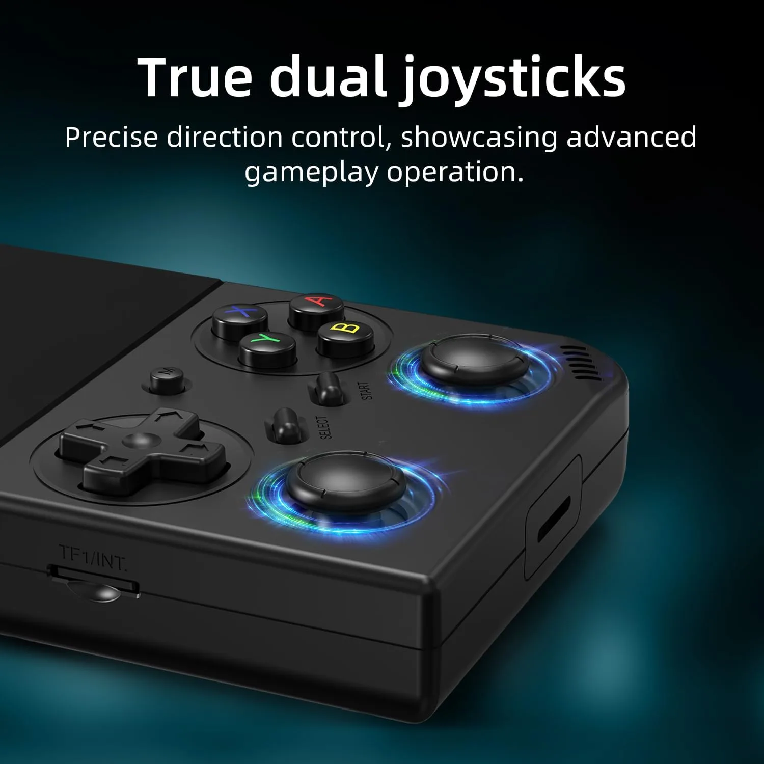 Retro Handheld Game Console,Portable Game with 3.5 Inch IPS Screen,with 64G TF Card Pre-Installed 4353 Games Supports 5G WiFi Bluetooth HDMI and TV Output